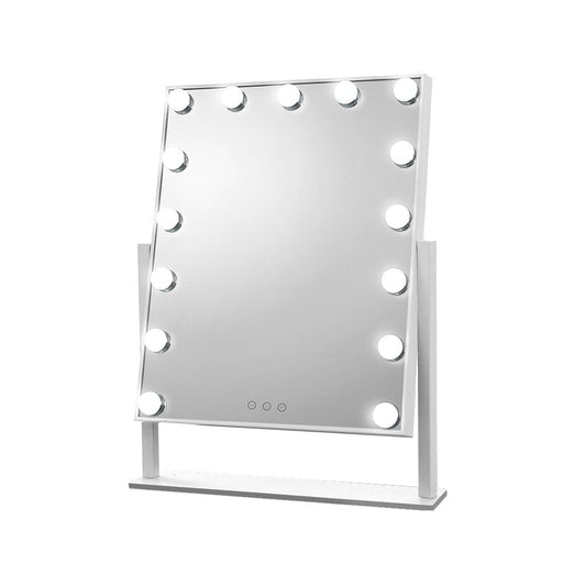 Embellir Hollywood Makeup Mirror with 15 Dimmable Bulb Lighted Dressing Mirror | Auzzi Store