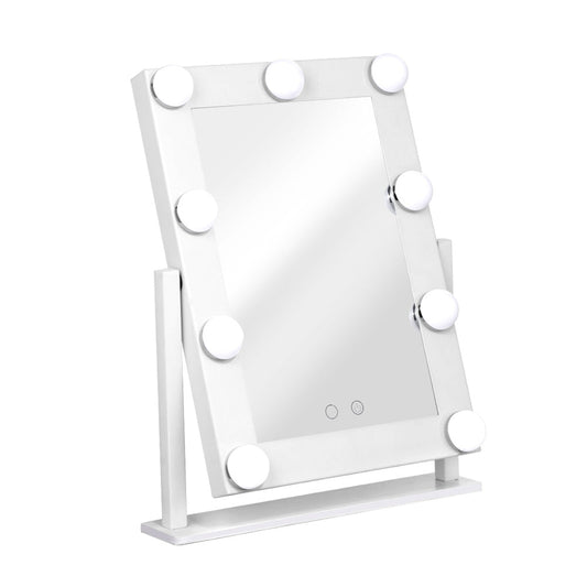 Embellir LED Standing Makeup Mirror - White | Auzzi Store