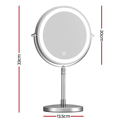 Embellir Makeup Mirror LED Light Cosmetic Round 360° Rotation 10X Magnifying | Auzzi Store