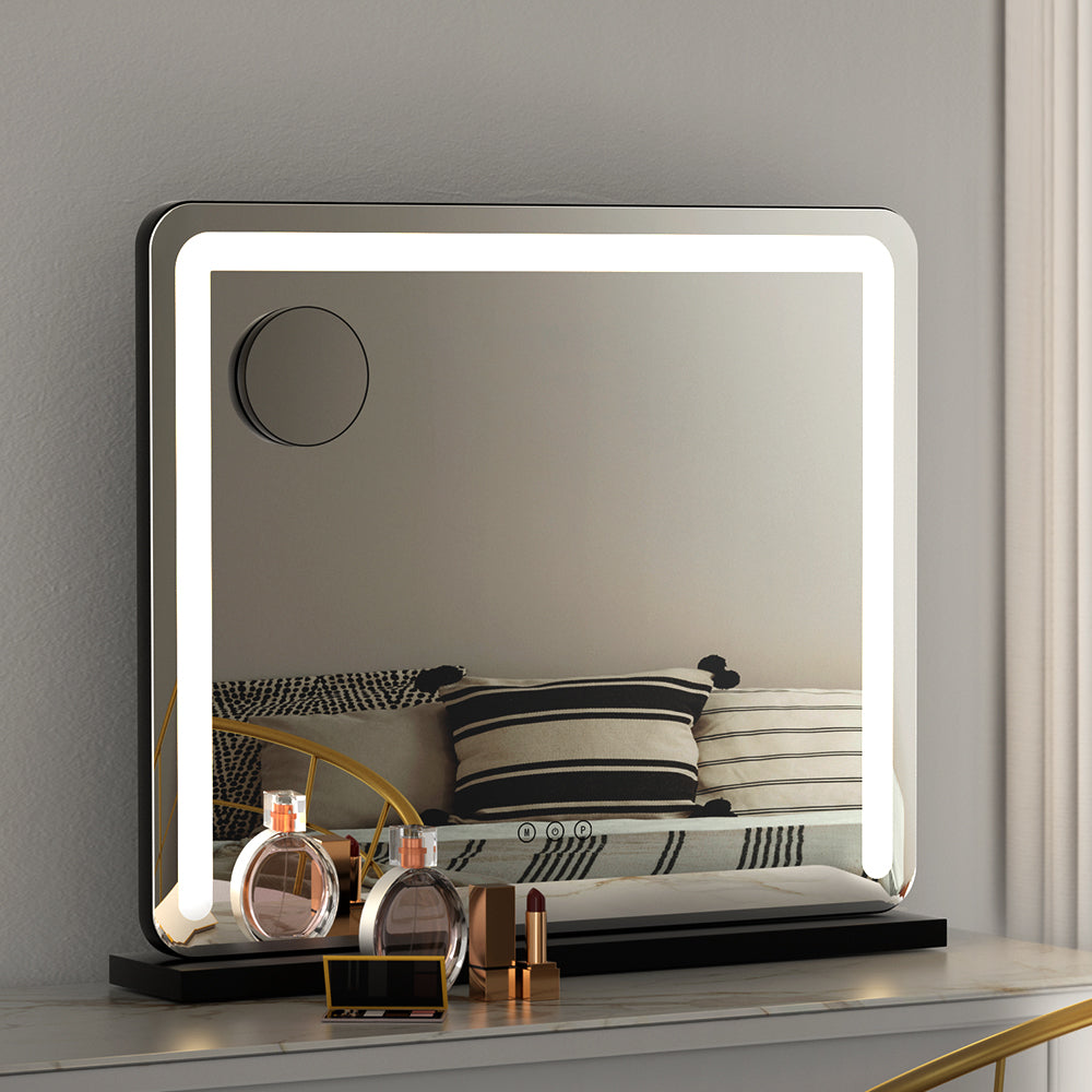 Embellir Makeup Mirror With Light Hollywood Vanity LED Tabletop Mirrors 50X60CM | Auzzi Store