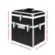 Embellir Portable Cosmetic Beauty Makeup Carry Case with Mirror - Crocodile Black | Auzzi Store