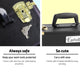 Embellir Portable Cosmetic Beauty Makeup Case - Black & Gold | Auzzi Store