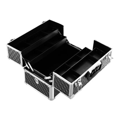 Embellir Portable Cosmetic Beauty Makeup Case - Diamond Black | Auzzi Store