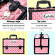 Embellir Portable Cosmetic Beauty Makeup Case - Diamond Pink | Auzzi Store