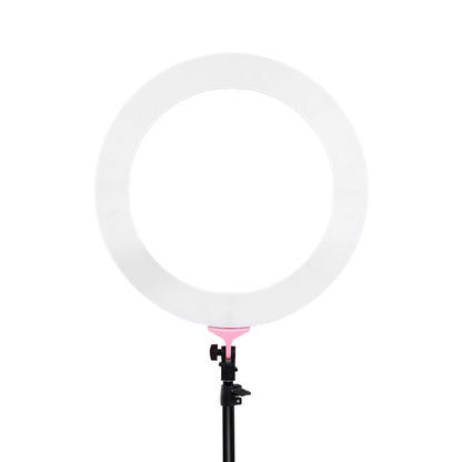 Embellir Ring Light 19" LED 5800LM Dimmable Diva With Stand Make Up Studio Video Pink | Auzzi Store
