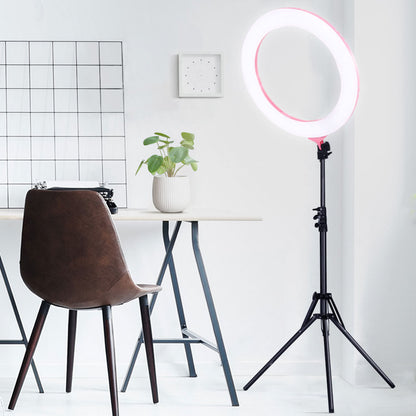 Embellir Ring Light 19" LED 5800LM Dimmable Diva With Stand Make Up Studio Video Pink | Auzzi Store