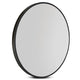 Embellir Round Wall Mirror 50cm Makeup Bathroom Mirror Frameless | Auzzi Store