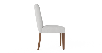 Set of 2 Brosa Espen Dining Chairs - Cloud Grey/Dark Brown