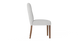 Set of 2 Brosa Espen Dining Chairs - Cloud Grey/Dark Brown – view 2
