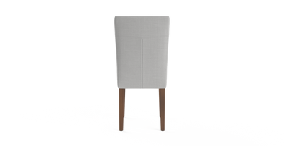 Set of 2 Brosa Espen Dining Chairs - Cloud Grey/Dark Brown