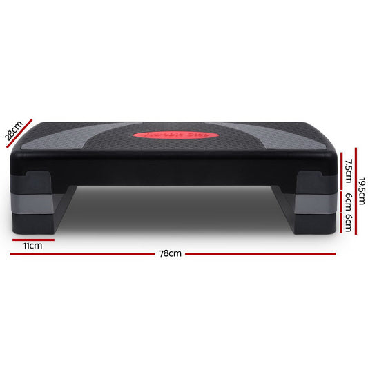 Everfit 3 Level Aerobic Step Exercise Stepper 78cm Gym Home Fitness – view 2