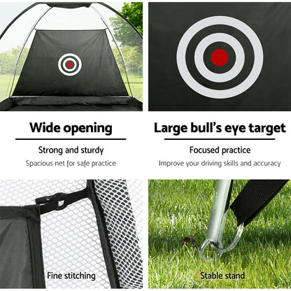 Everfit 3M Golf Practice Net Tent Portable Training Aid Driving Target Mat Soccer | Auzzi Store