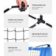 Everfit Portable Sports Net Stand Badminton Volleyball Tennis Soccer 4m 4ft Blue | Auzzi Store