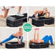 Everfit Set of 4 Aerobic Step Risers Exercise Stepper Workout Gym Fitness Bench Platform | Auzzi Store