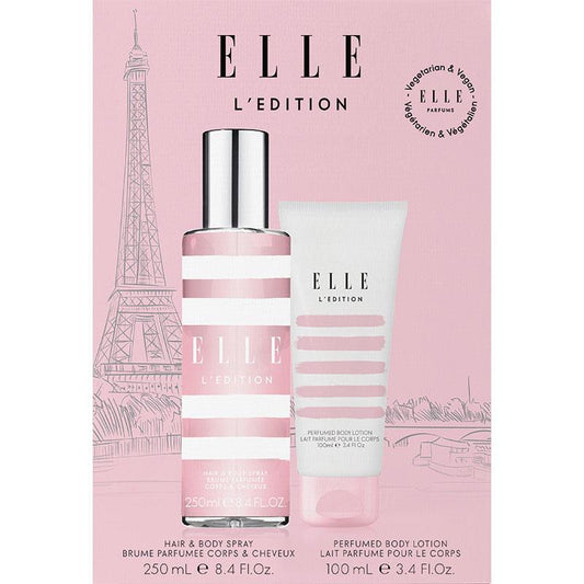 Elle LEdition Body Spray & Lotion Set (250ml + Lotion)