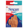 Nexcare Duo Assorted Bandages 20 Pack - Versatile Wound Care