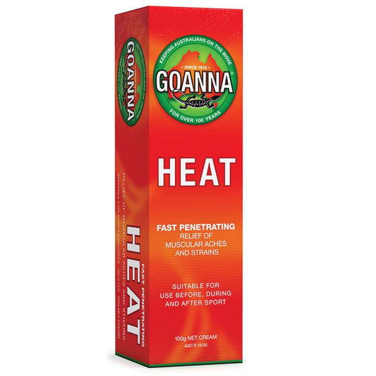 Goanna Heat Rub Cream - 100g for Muscle Relief-Auzzi Store