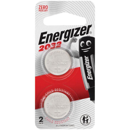 Energizer Lithium ECR 2032 3.0 V Batteries - 2 Pack-Auzzi Store