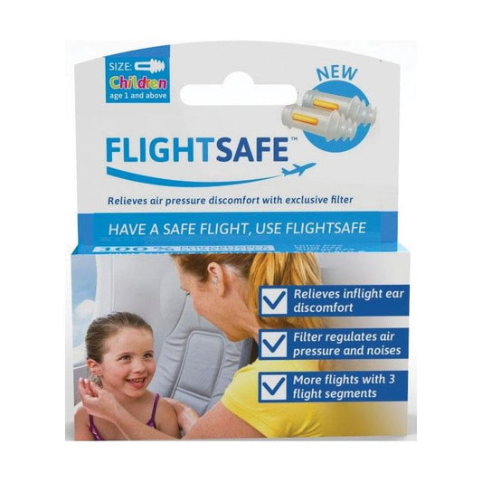 Flightsafe Child Earplugs 1 Pair - Comfort for Young Travelers - Auzzi Store