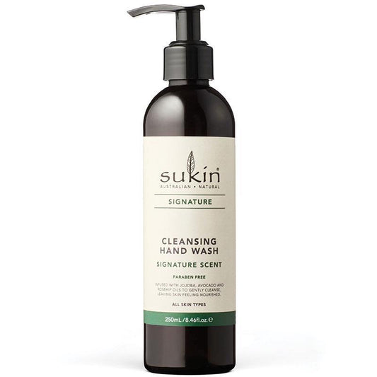 Sukin Signature Cleansing Hand Wash 250ml - Nourishing & Refreshing-Auzzi Store