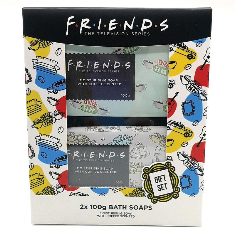 Friends 2-Pack Bath Soaps, 100g Each – Gentle Cleanser