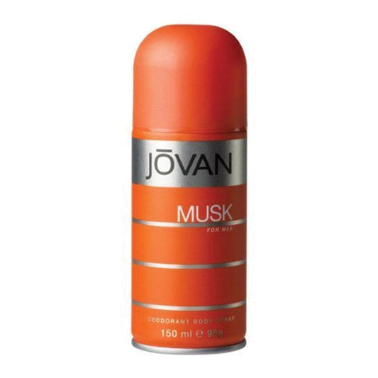 Jovan Musk Body Spray for Men – Long-Lasting Deodorant - Auzzistore