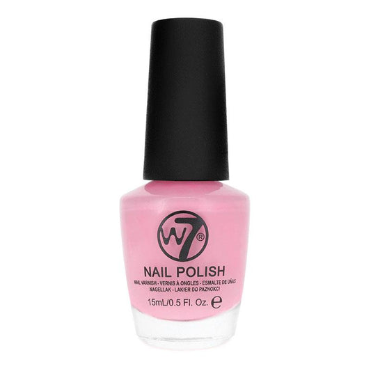 W7 Nail Polish 133A Pink About - Pink - Auzzistore