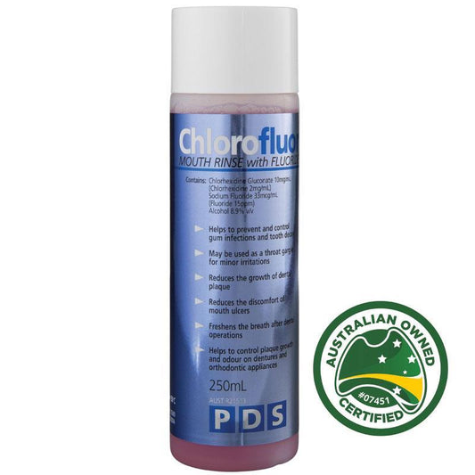 Chlorofluor Mouth Rinse 250ml - Refreshing Oral Care Solution-Auzzi Store