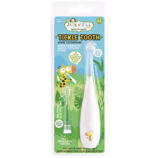Jack N Jill Sonic Electric Toothbrush for Kids 0-6 Years
