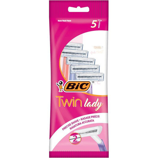 Bic Twin Blade Lady Disposable Razor - 5 Pack-Auzzi Store