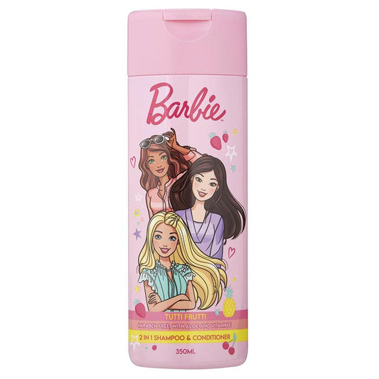 Barbie Kids Shampoo and Conditioner 350ml - Clean & Shine!