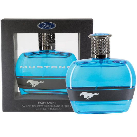 Mustang Blue For Men Eau De Toilette 100ml - A Bold and Invigorating Scent - Auzzistore