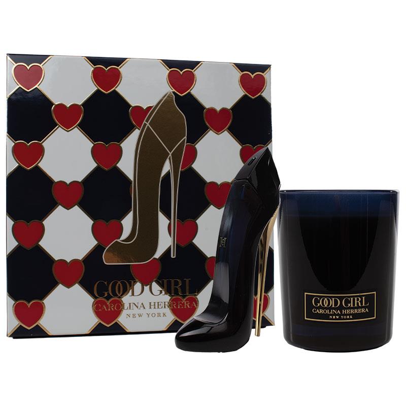 Carolina Herrera Good Girl Eau De Parfum 80ml + Candle - 2 Piece Set