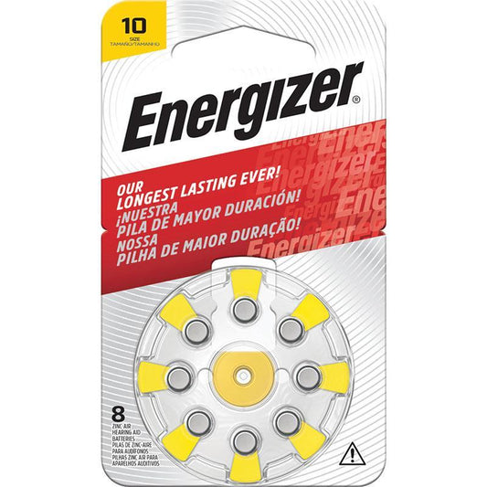 Energizer Hearing Aid AZ10 - 8 Pack-Auzzi Store