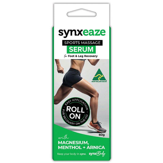 Synxeaze Sports Massage Serum Roll-On - 60g-Auzzi Store