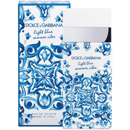 Dolce & Gabbana Light Blue Summer Vibes Eau de Toilette 100ml - A Romantic Escape-Auzzi Store
