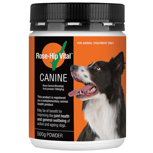 Rose-Hip Vital Canine 500g - Premium Natural Joint Supplement for Dogs-Auzzi Store