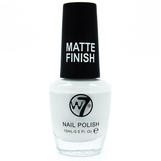 W7 Nail Enamel Matte White