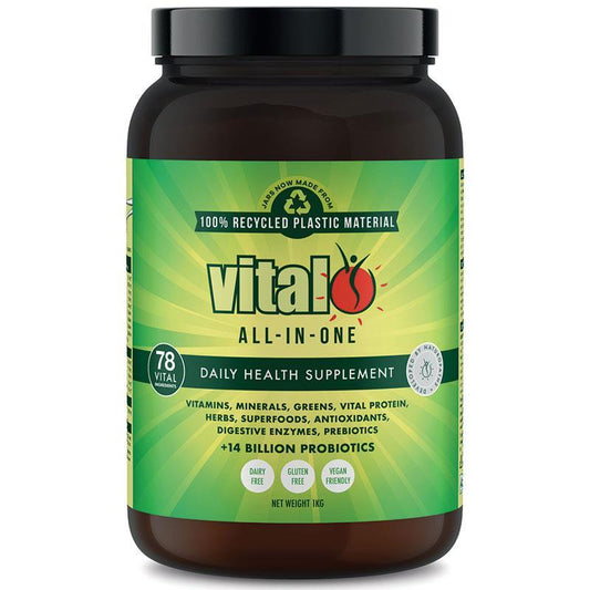 Vital All-In-One Superfood Powder 1kg – Organic, Vegan, Gluten-Free