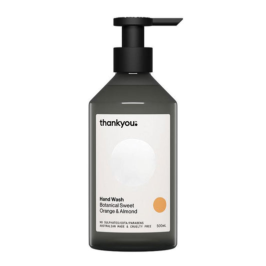 Thankyou Hand Wash Botanical Sweet Orange & Almond - 500ml
