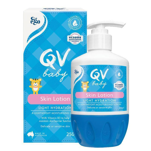 Ego QV Baby Skin Lotion 250g Pump - Gentle Moisturizer for Delicate Skin - Auzzi Store