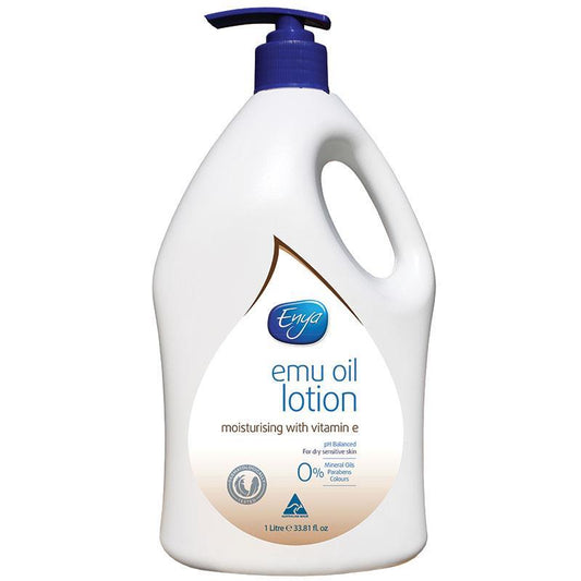 Enya Emu Oil Lotion - 1 Litre for Deep Moisturization-Auzzi Store