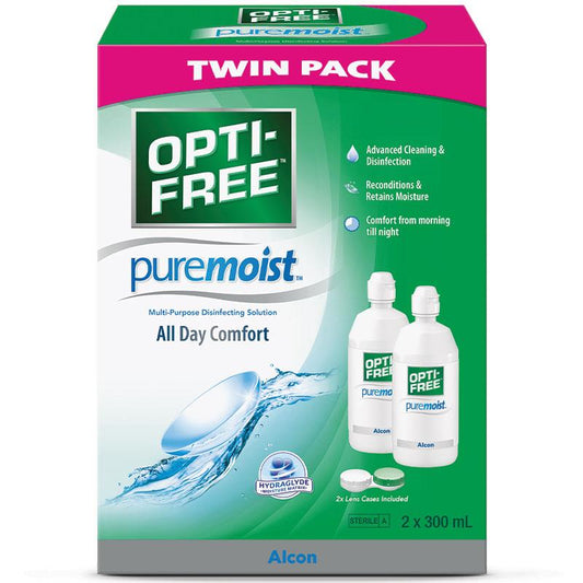 Opti-Free Puremoist Twin Pack - 2 x 300ml