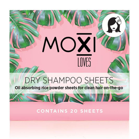Moxi Loves Dry Shampoo Sheets 20 Pieces