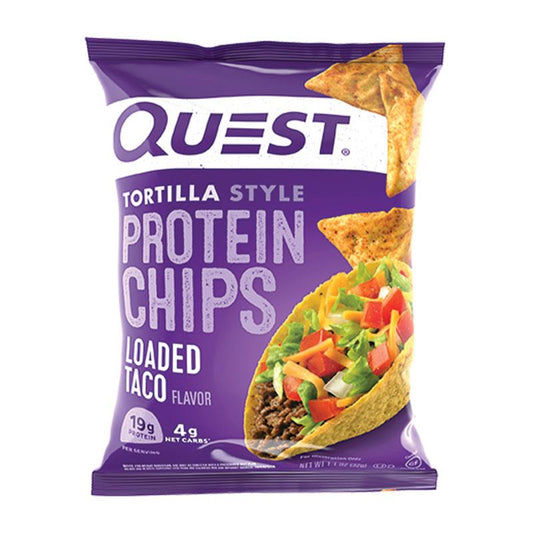 Quest Tortilla Protein Chip Loaded Taco - 32g