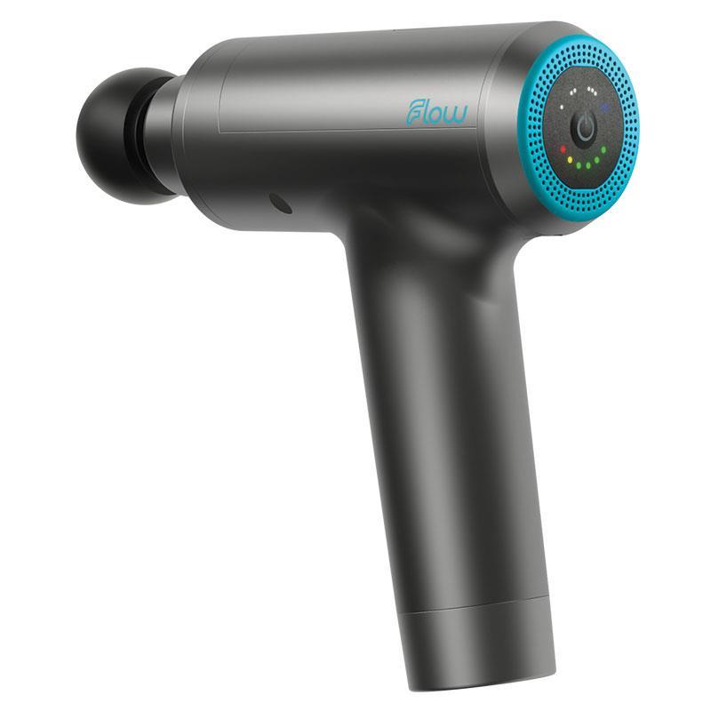 Flow Handheld Massage Device Blue - Rechargeable Self-Massage Tool