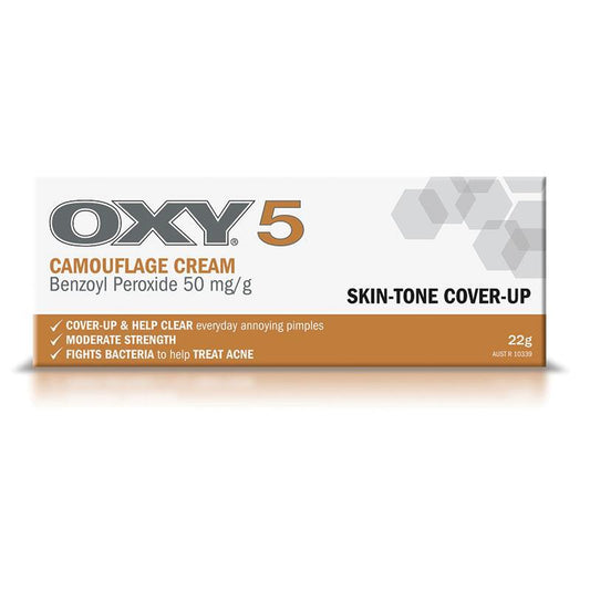 Oxy 5 Acne Camouflage Skin Tone Cover Up Cream (22g)-Auzzi Store
