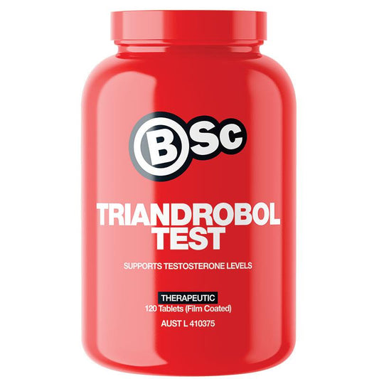 BSc Triandrobol Test - Testosterone Booster with Tribulus, 120 Tablets - Auzzistore