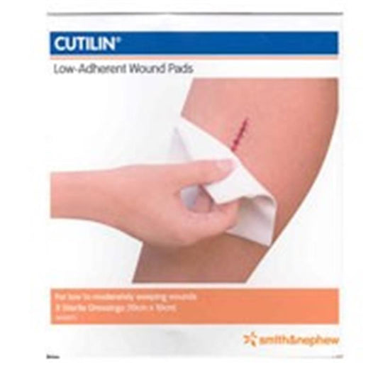 Cutilin Non Stick Dressing 10X10cm - Low-Adherent Absorbent Dressing-Auzzi Store