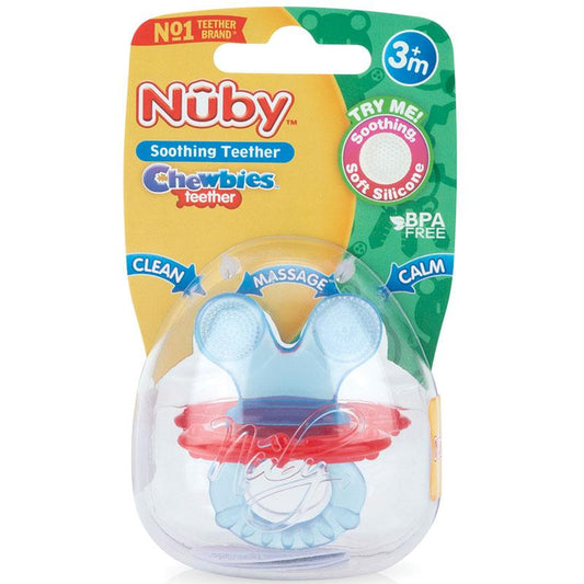Nuby Chewbies Teether - Soothing Relief for Teething Babies-Auzzi Store